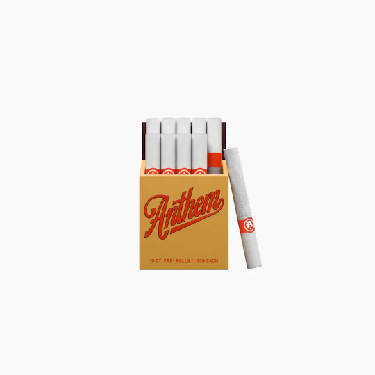 Anthem - Indica Blend Pre-Roll Pack 3.5g (0.35g ea | 10-Pack) - 1
