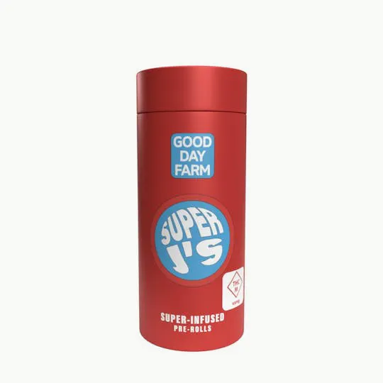 GOOD DAY FARM - Tropical Twist x Midtown Haze | Super J's Infused Minis | 0.5g each | 4pk - 1