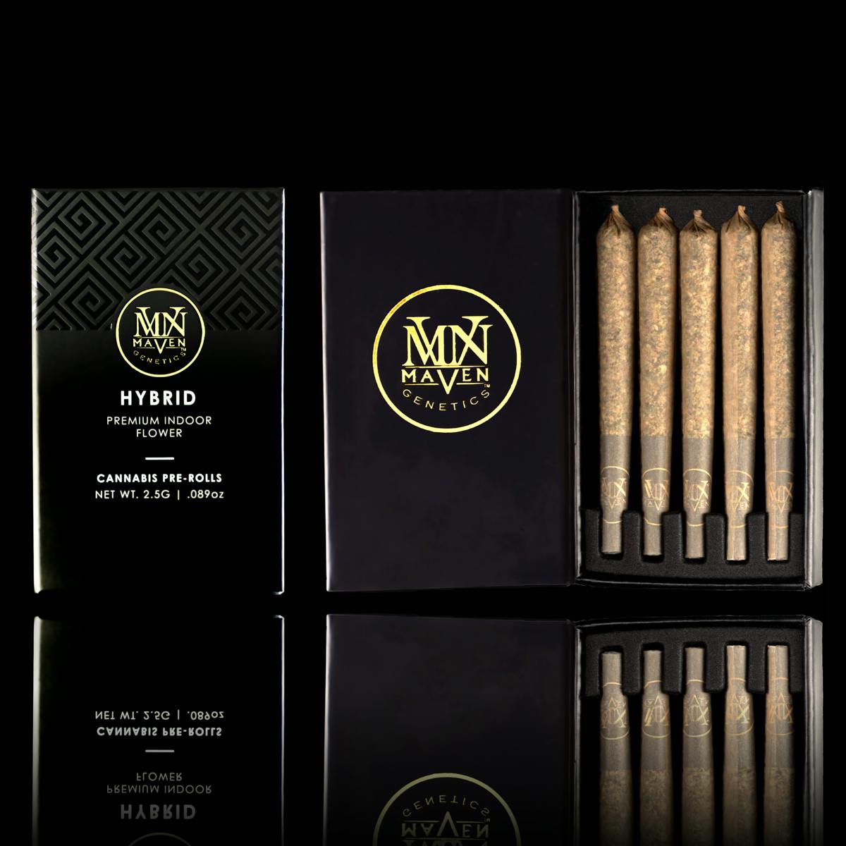 Maven Genetics - Saturn OG Pre-Roll 5-Pack [2.5g] - 1