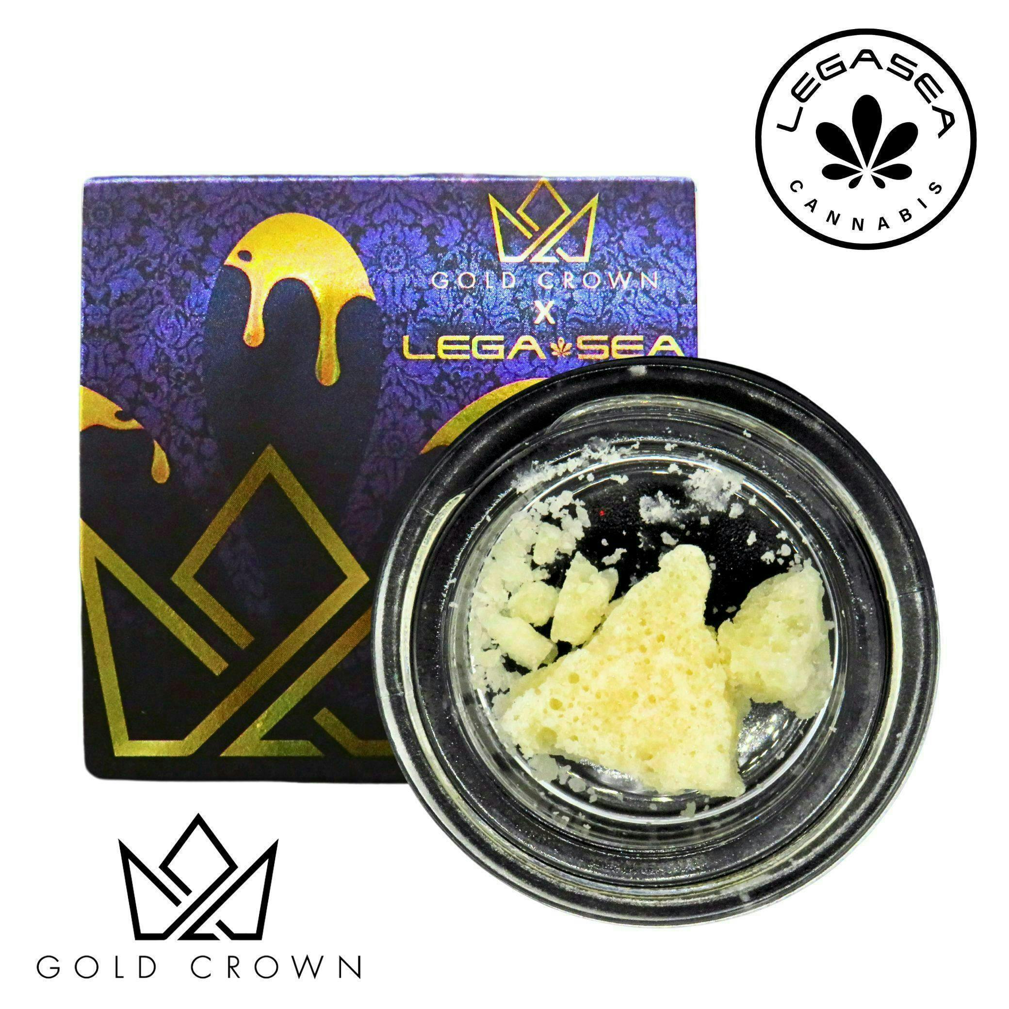 Gold Crown - Gold Crown x LegaSea Farms | Jungle Pie | Crumble | 1g - 1