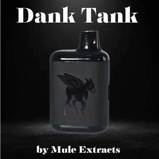 Mule Extracts - Grand Daddy Strawnana | Live Resin Dank Tank Disposable | 2g - 1