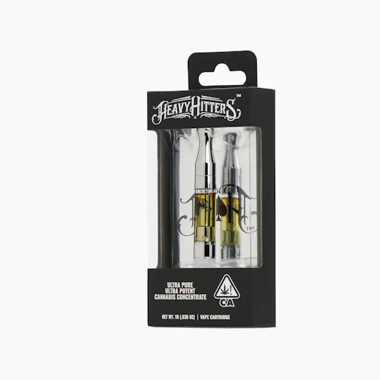Heavy Hitters - Forbidden Fruit | Indica - Ultra Extract High Purity Oil -1G Vape Cartridge - 1