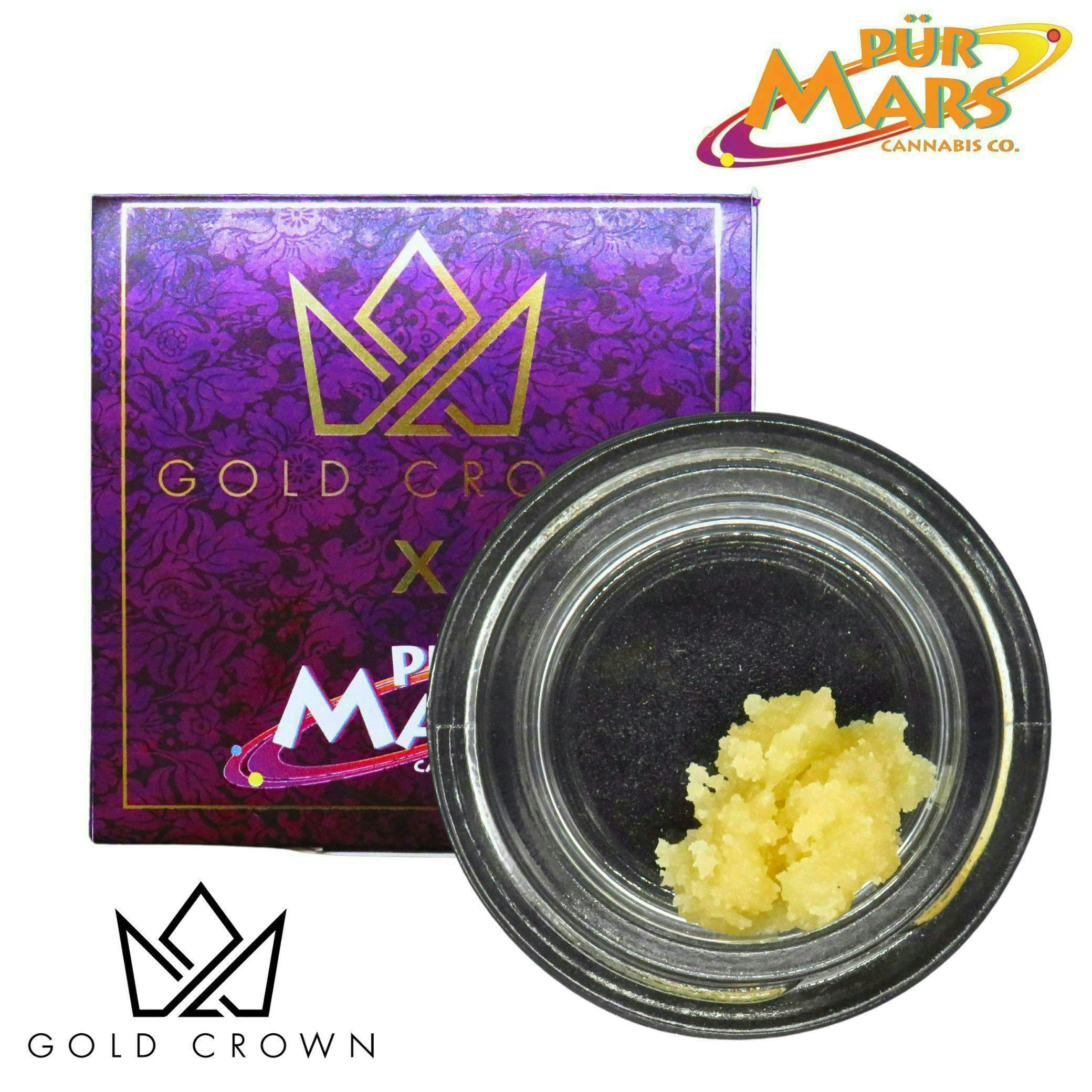 Gold Crown - Gold Crown x Pur Mars | Purple Milk | Sugar | 1g - 1