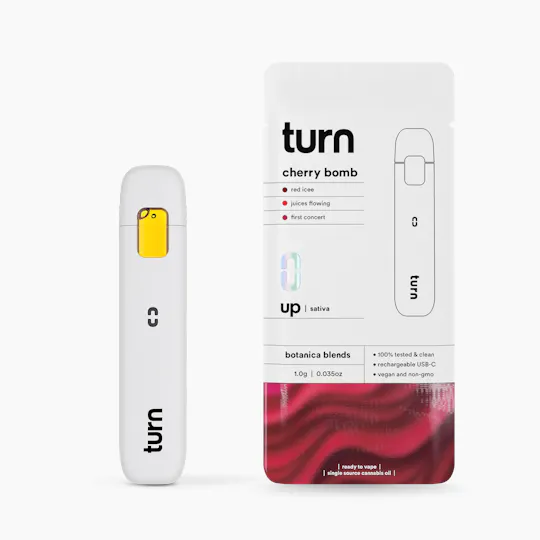 turn - Cherry Bomb | Botanica Blends | AIO | Sativa | 1g - 1