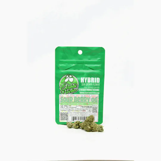 Eighth Brother - Eighth Brother | Sour Berry OG | Flower | 3.54g - 1