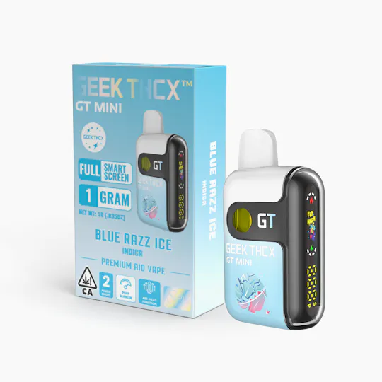 Geek Thcx - GEEK THCX | Blue Razz Ice | Disposable | 1g - 1