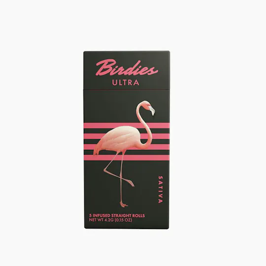 Birdies - Birdies | Ultra Diamond Infused Sativa Joint | 0.85g each | 5pk - 1
