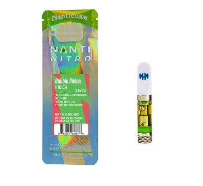 Nanticoke - Nanti Nitro | Bubble Melon | Cartridge | 0.5g - 1