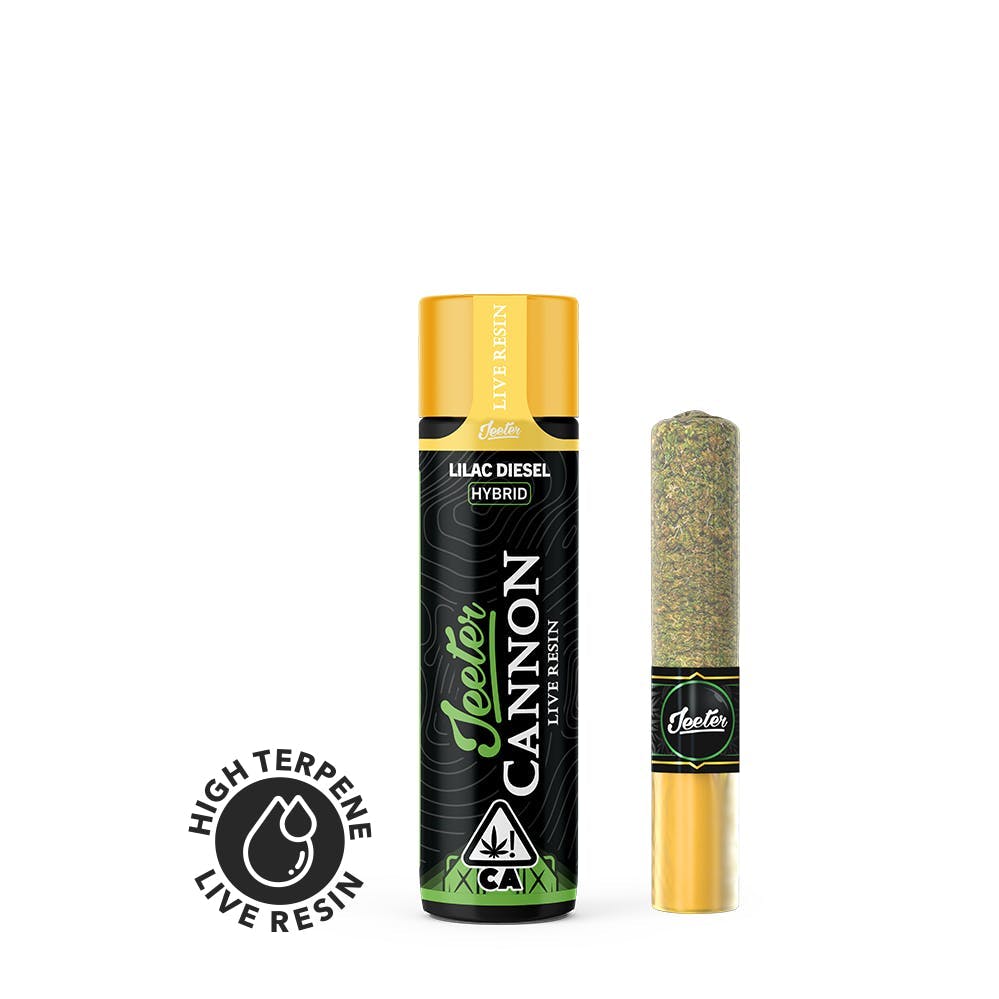 Jeeter - Jeeter | Lilac Diesel | Live Resin Cannon | Infused Joint | 1.3g - 1