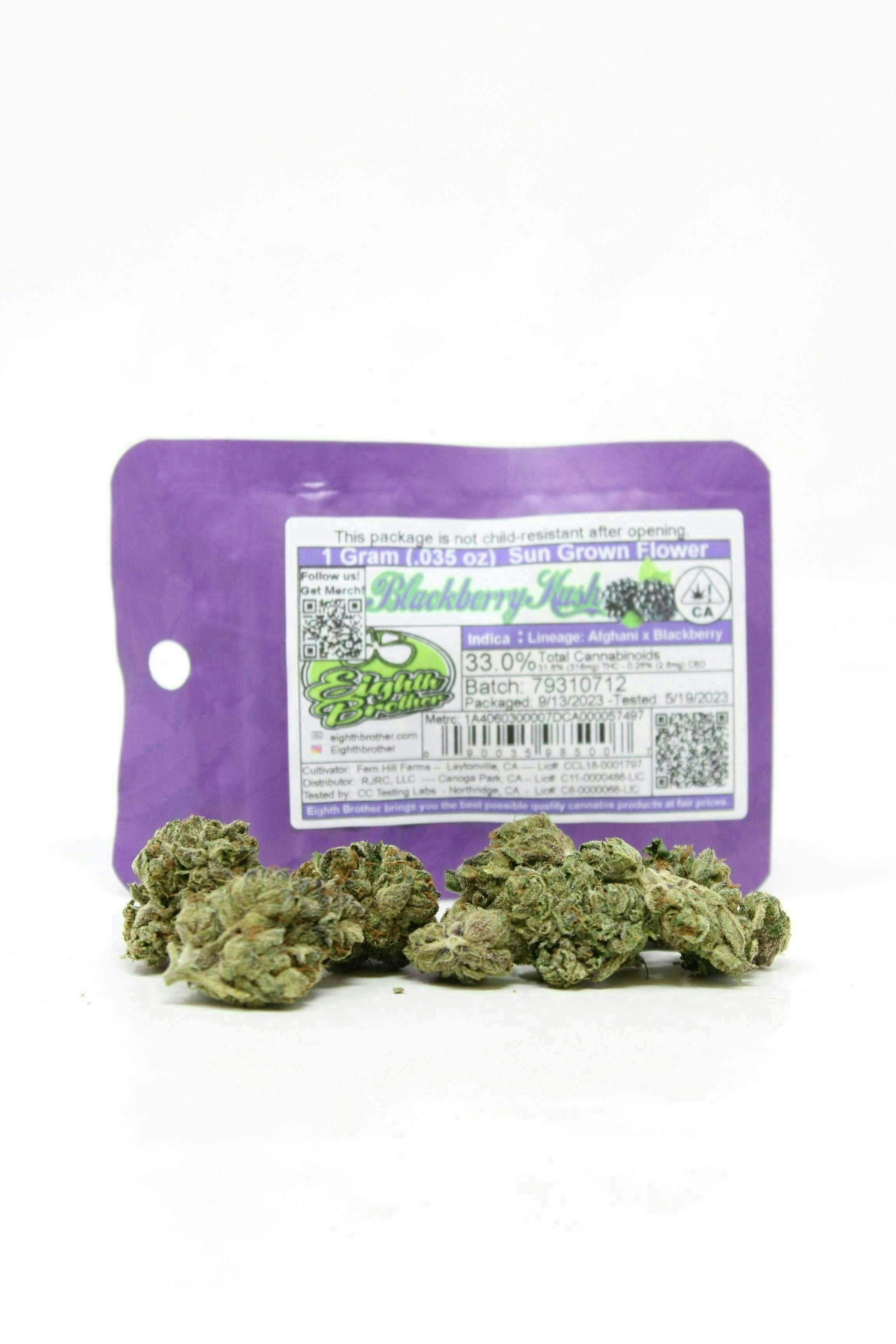 Eighth Brother - Eighth Brother | Blackberry Kush | Flower | 1g - 1
