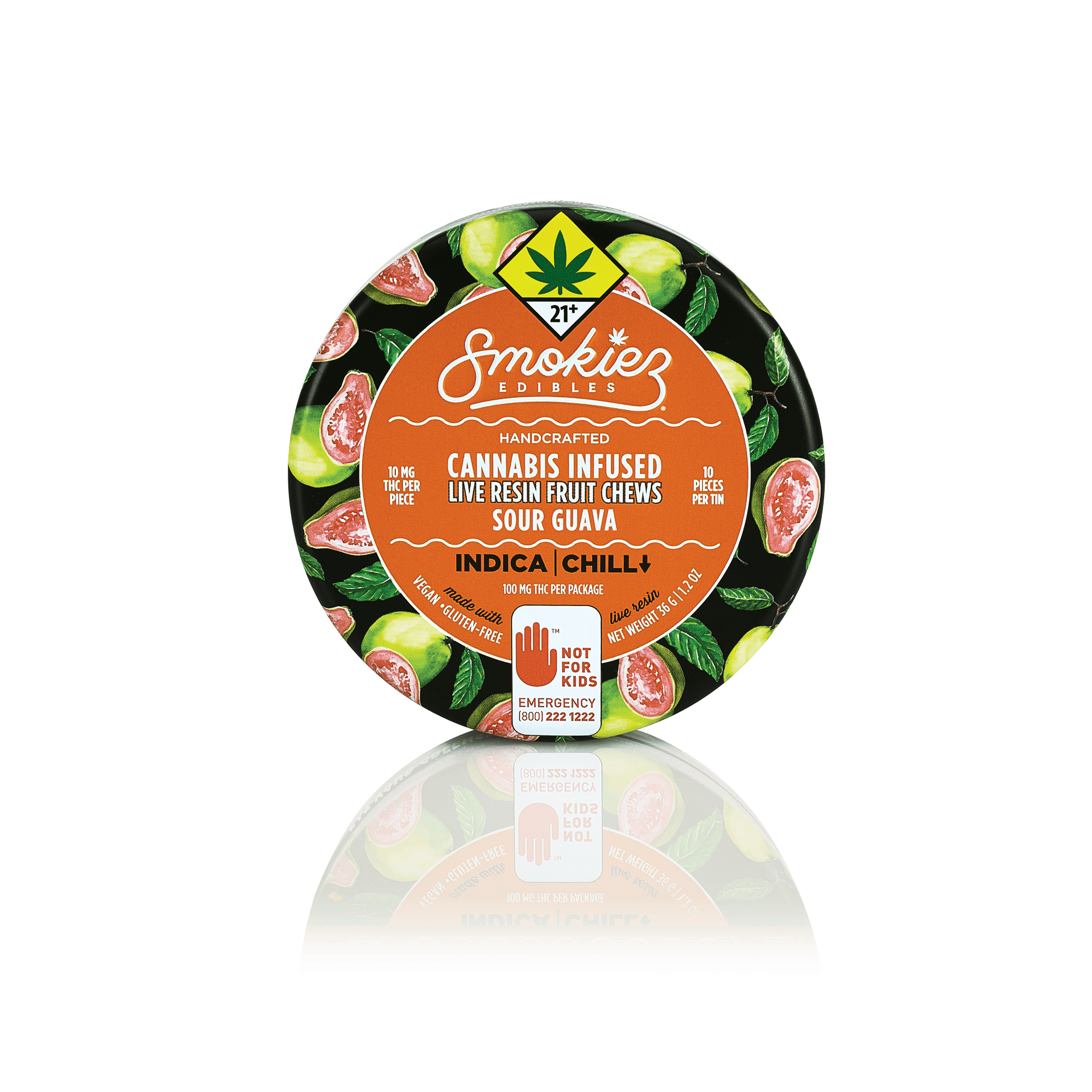 Smokiez Edibles - Sour Guava Live Resin Gummies | 100mg - 1