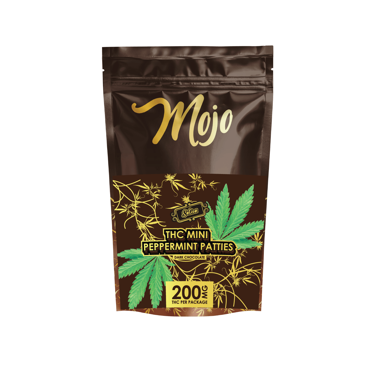 Mojo Chocolates - Mojo Chocolate - Mini Peppermint Patties (Sativa) - 200mg - 1