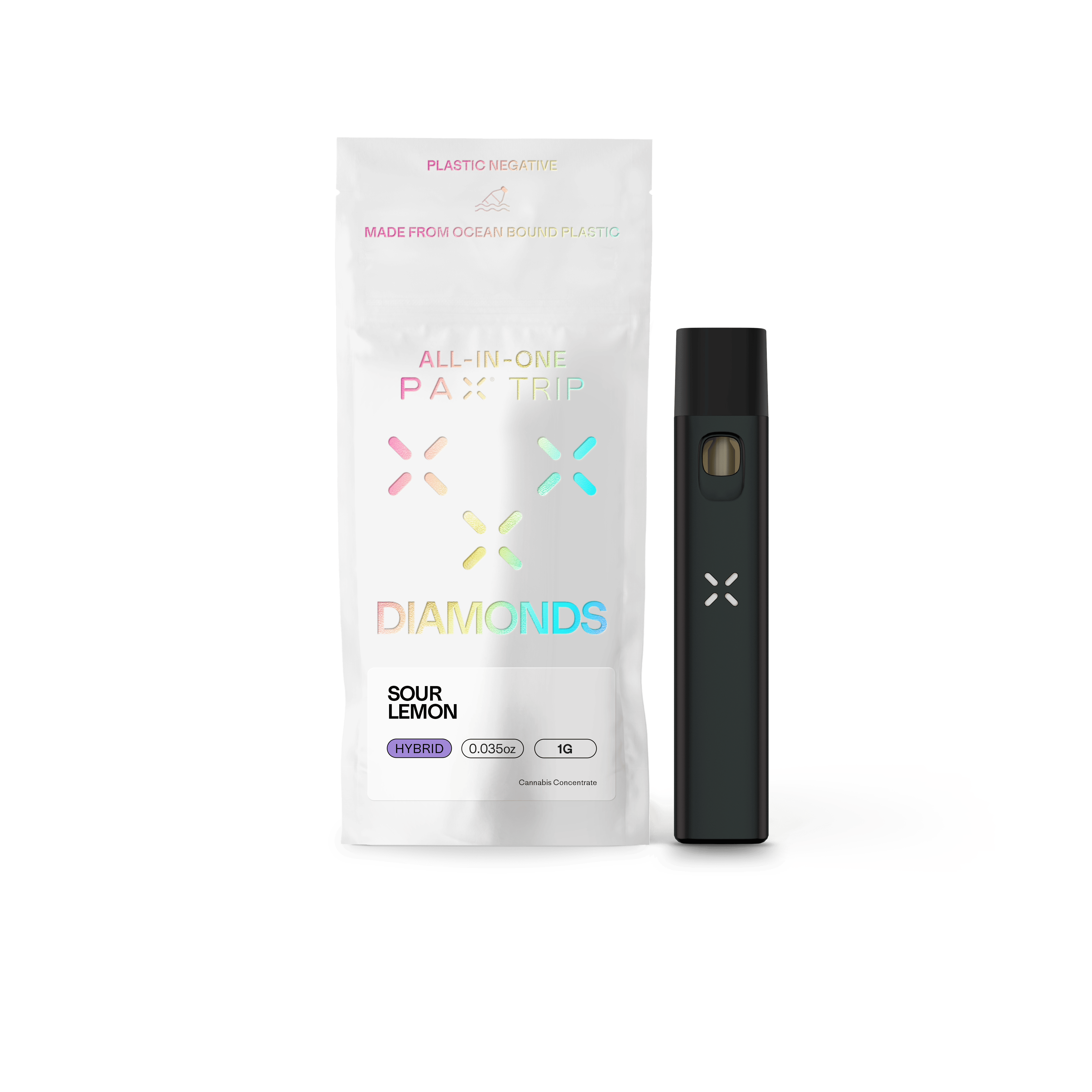 PAX - Sour Lemon | Diamond Disposable | 1g - 1