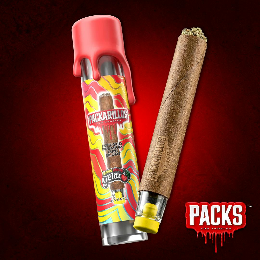 PACKS Los Angeles - Packarillos | Lemon Cherry Gelato | Infused Blunt | 1g - 1