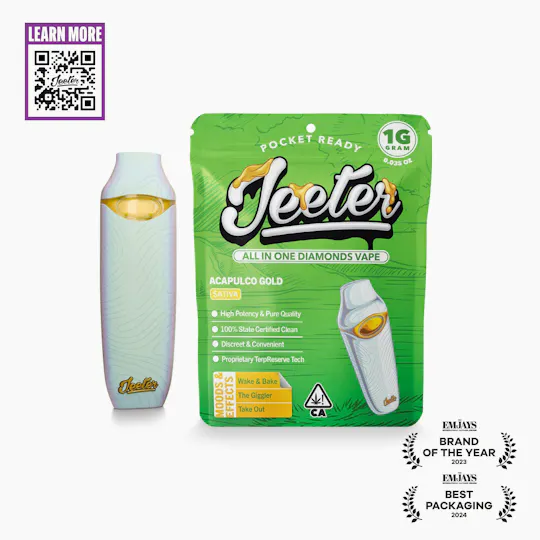 Jeeter - Jeeter | Acapulco Gold | Diamonds Disposable | 1g - 1