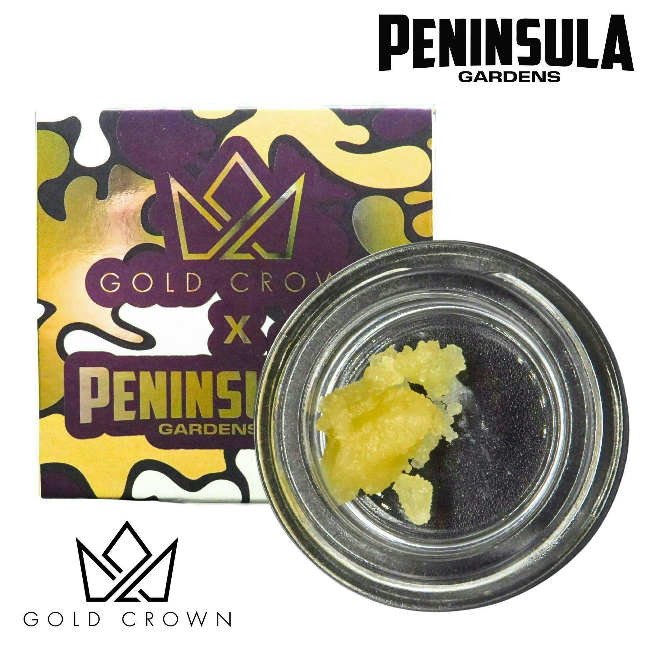 Gold Crown - Gold Crown x Peninsula Gardens | Lime Headz | Sugar | 1g - 1