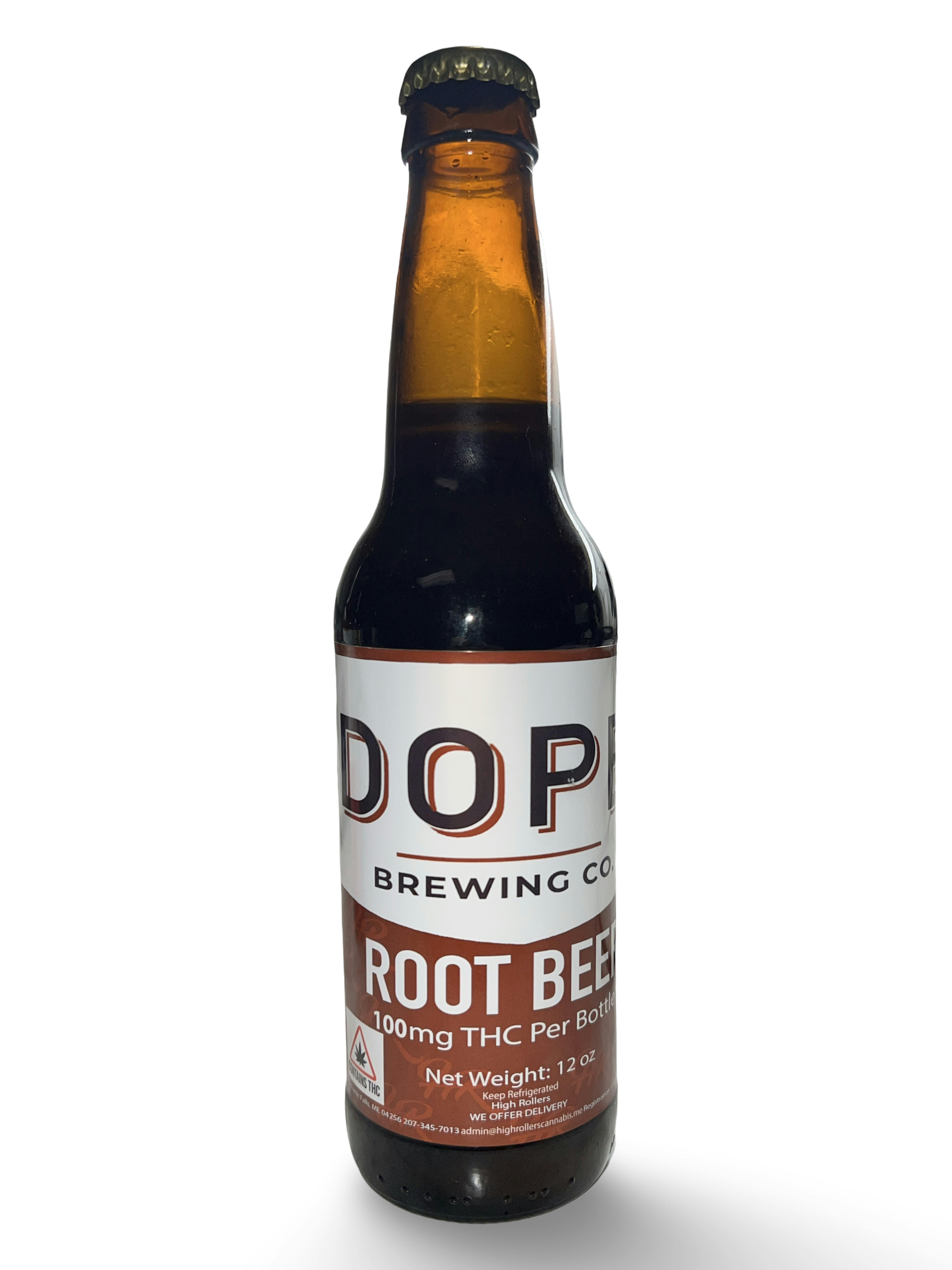 Indico - Dope Brewing Co. - 100mg Root Beer - 1
