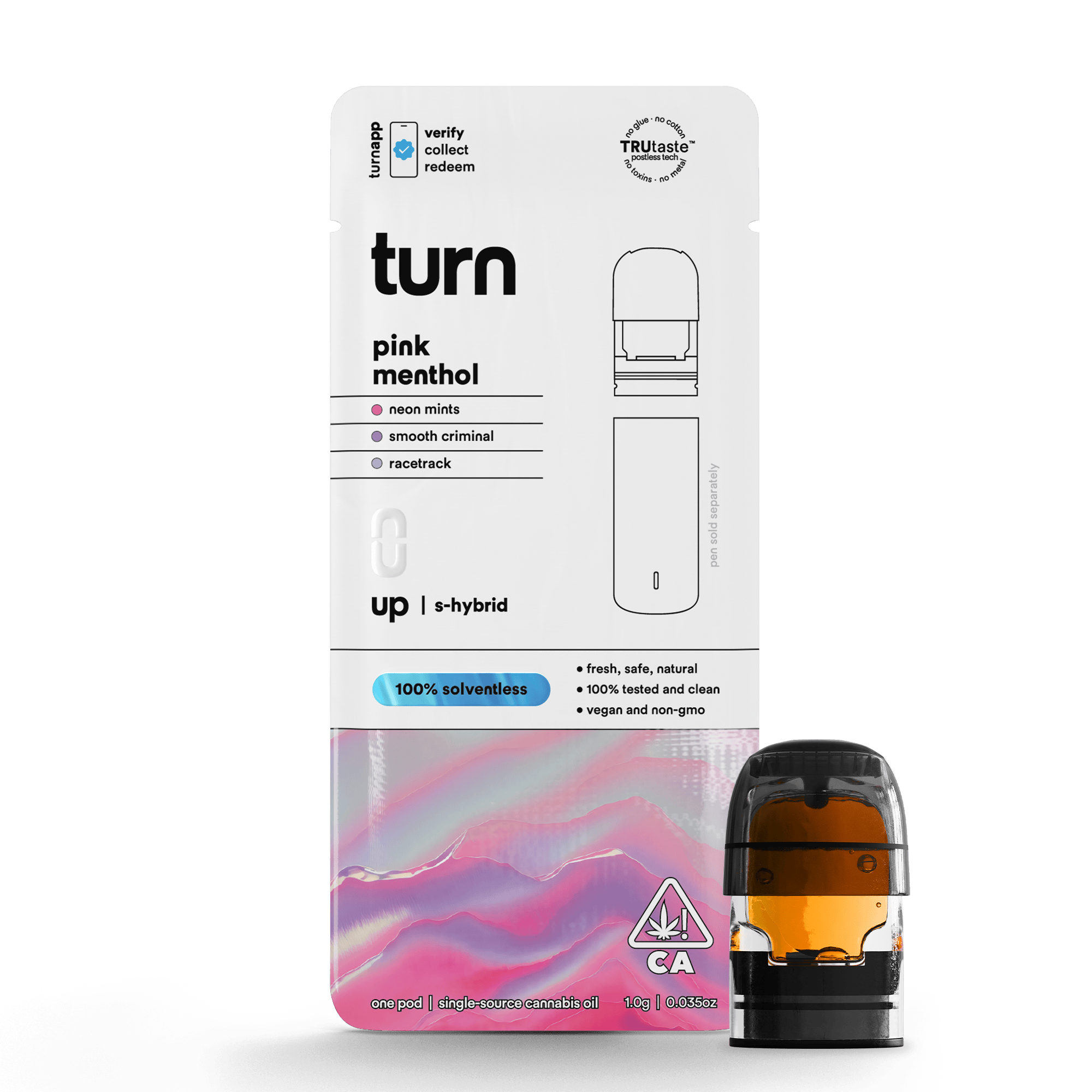 turn - Pink Menthol | 100% Solventless | Sativa-Hybrid - 1