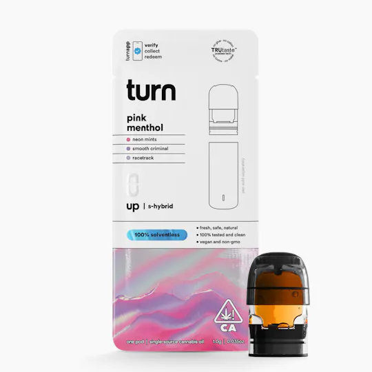 turn - Pink Menthol | 100% Solventless | Sativa-Hybrid - 1