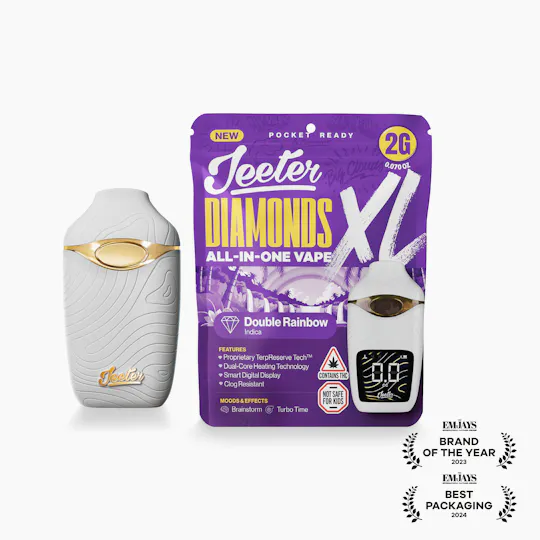 Jeeter - Jeeter | Double Rainbow | Diamonds XL 2G All-In-One Vape - 1