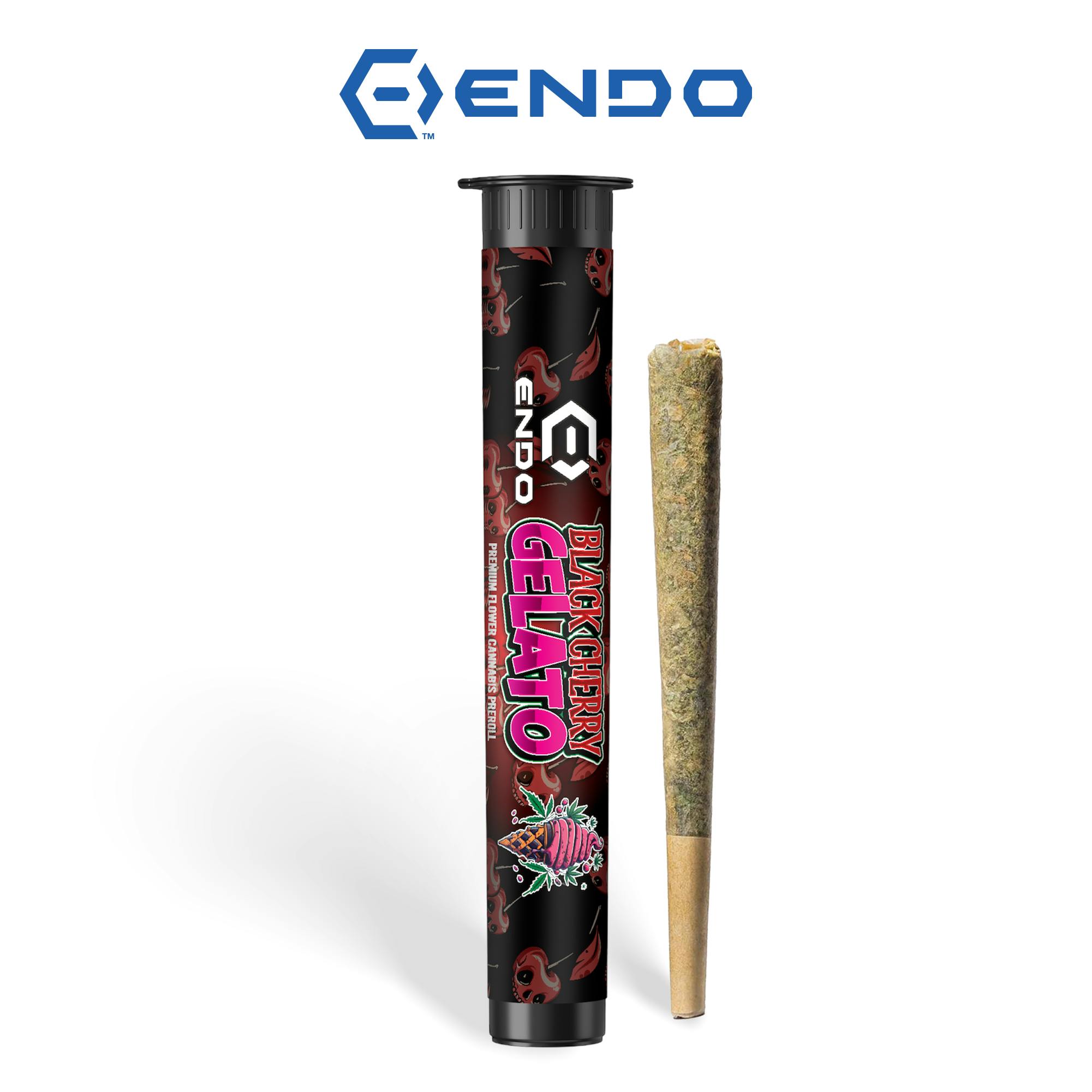 Endo - ENDO BLACK CHERRY GELATO 1G PRE-ROLL - 1