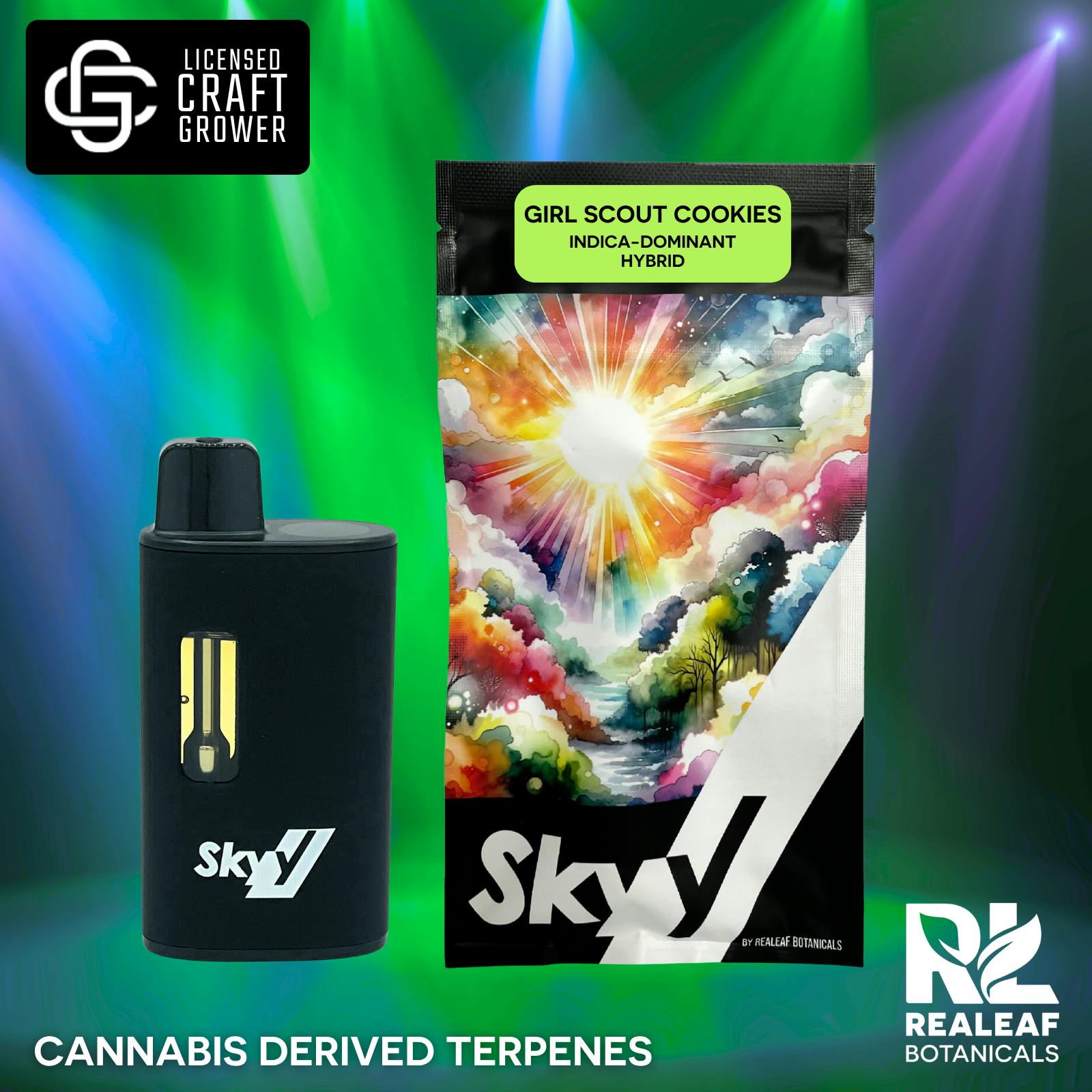 Realeaf Botanicals - Girl Scout Cookies Disposable Pen 3g - 1
