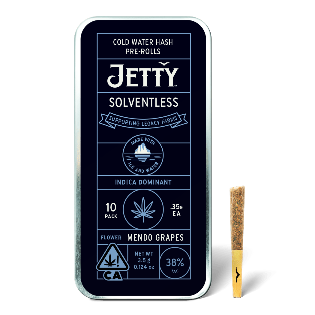 Jetty Extracts - Mendo Grapes | Live Rosin Infused Minis | 0.35g each | 10pk - 1