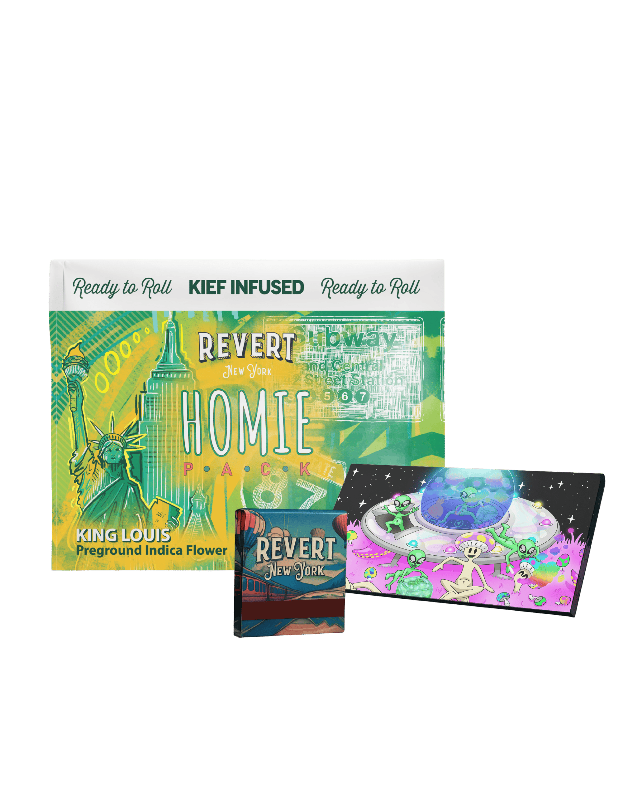Revert - Homie Pack | King Louis | Infused Ground Flower | 14g - 1