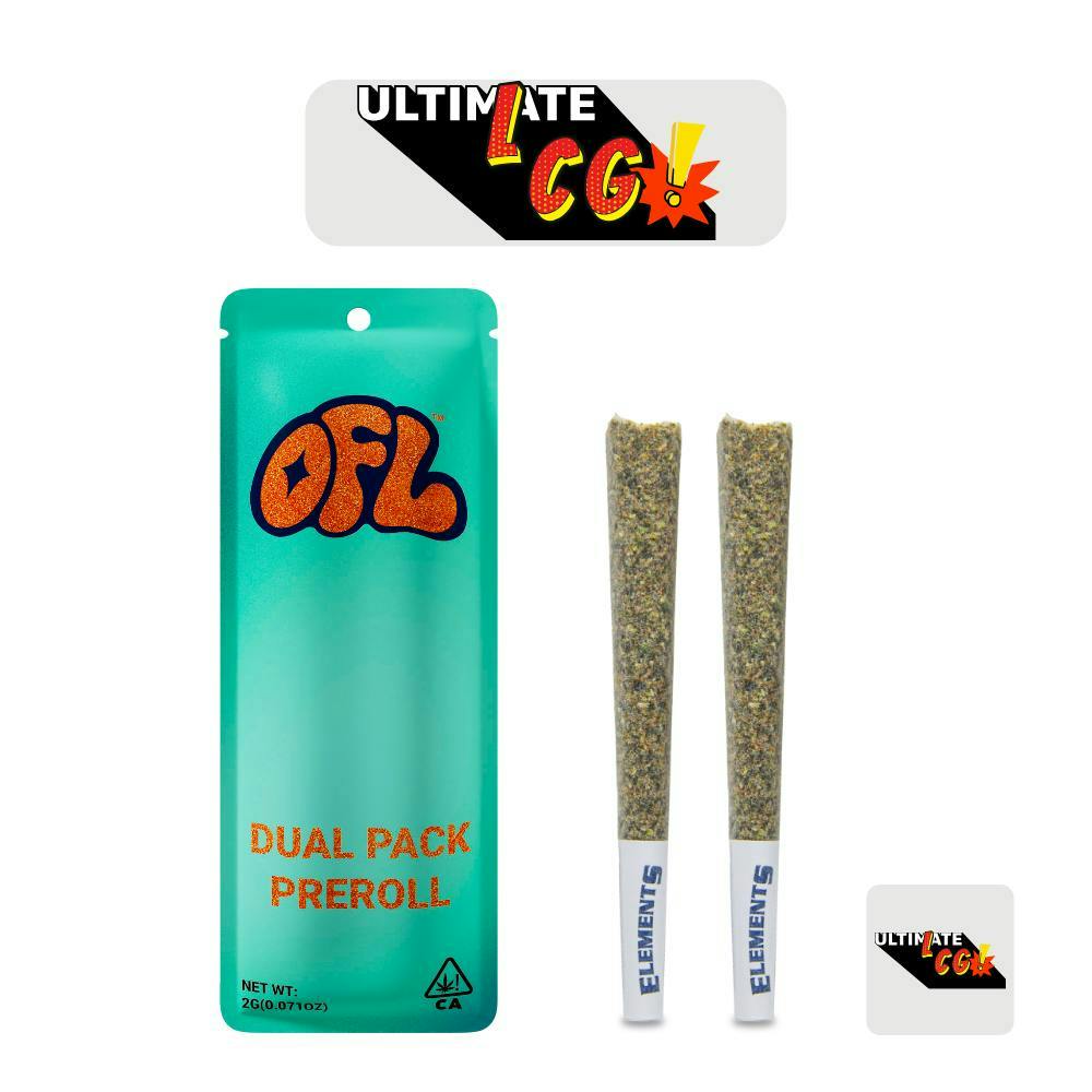 Oakfruitland (OFL) - Ultimate LCG | Joints | 1g each | 2pk - 1