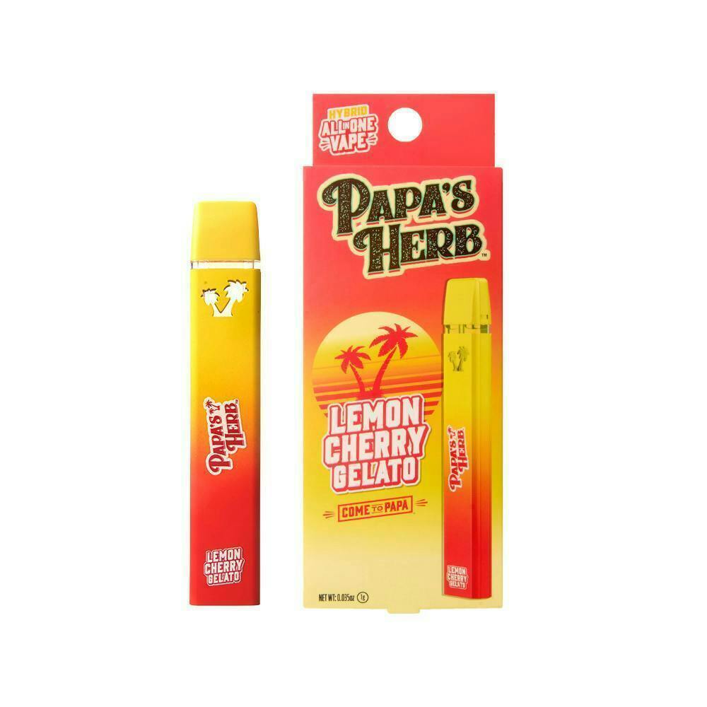 Papa's Herb - Lemon Cherry Gelato | Disposable | 1g - 1