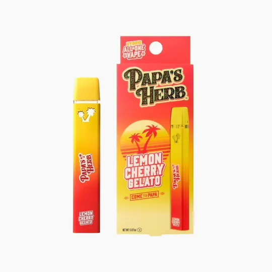 Papa's Herb - Lemon Cherry Gelato | Disposable | 1g - 1