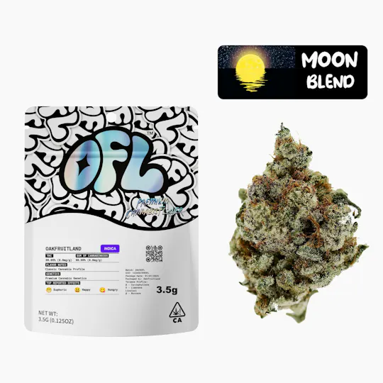 Oakfruitland (OFL) - Black Label Series | Moon Blend | Big Buds | 3.5g - 1