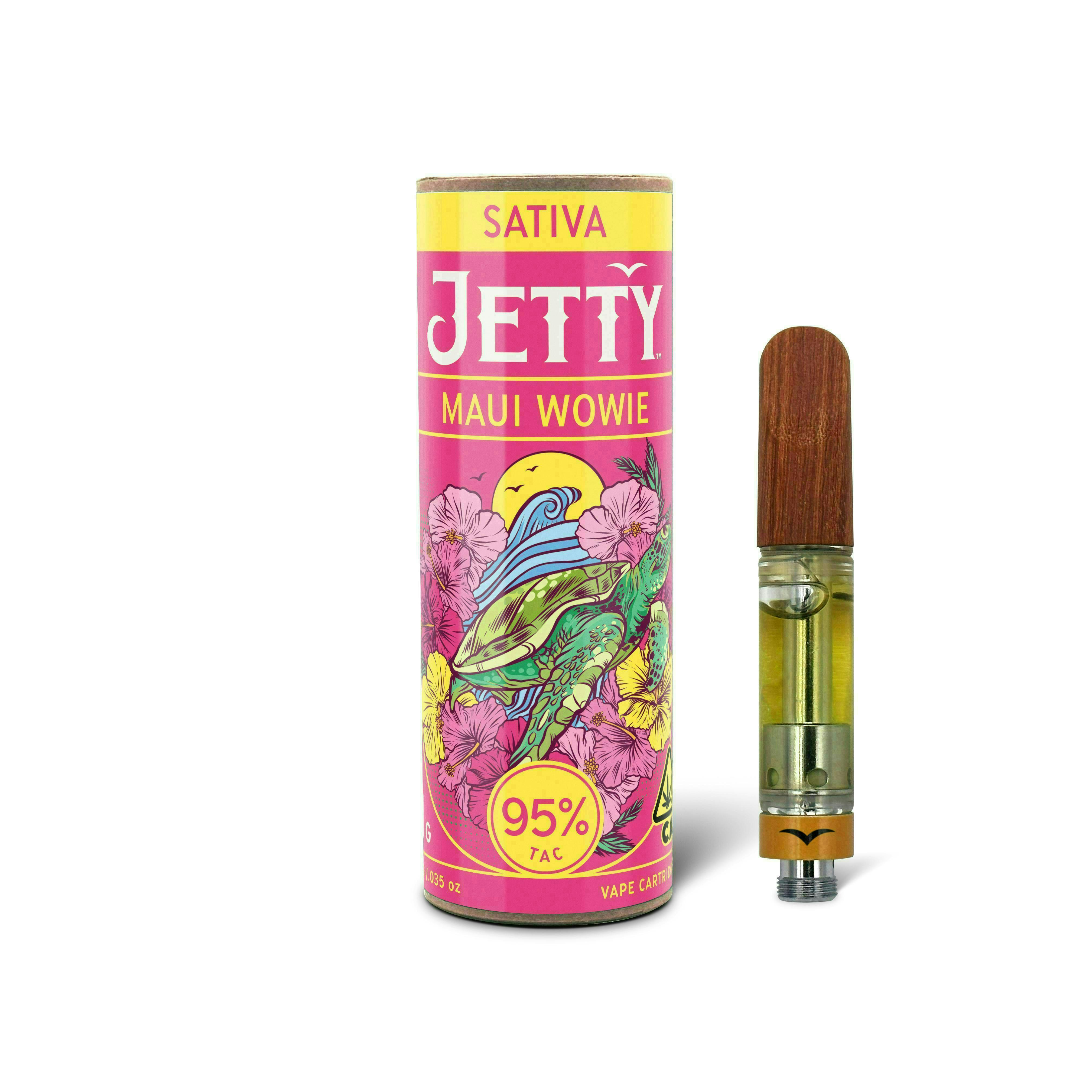 Jetty Extracts - Maui Wowie | Distillate Cartridge | 0.5g - 1
