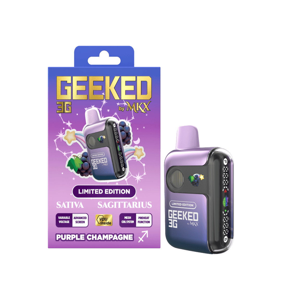 MKX Oil Co - Purple Champagne | Geeked Live Resin Disposable | 2g - 1