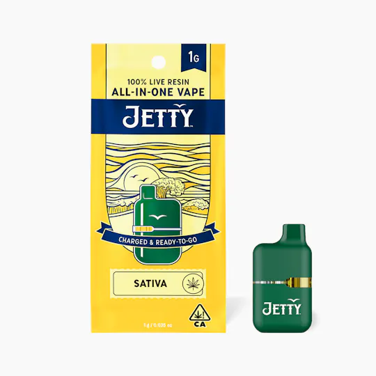 Jetty Extracts - Mini Tank | Breakfast Banger | Live Resin Disposable | 1g - 1