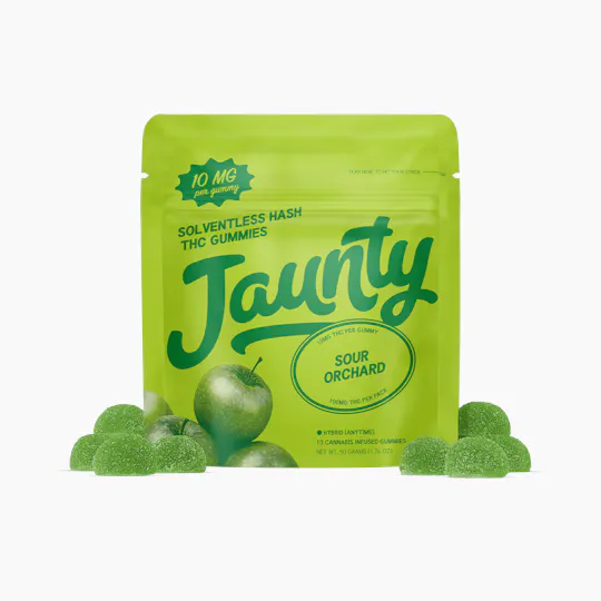 Jaunty - Sour Orchard Hash Infused | 100mg | 10ct | 10mg/ea - 1