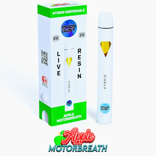MOON DUST - Moon Dust | Apple Motorbreath | Live Resin Disposable | 2g - 1