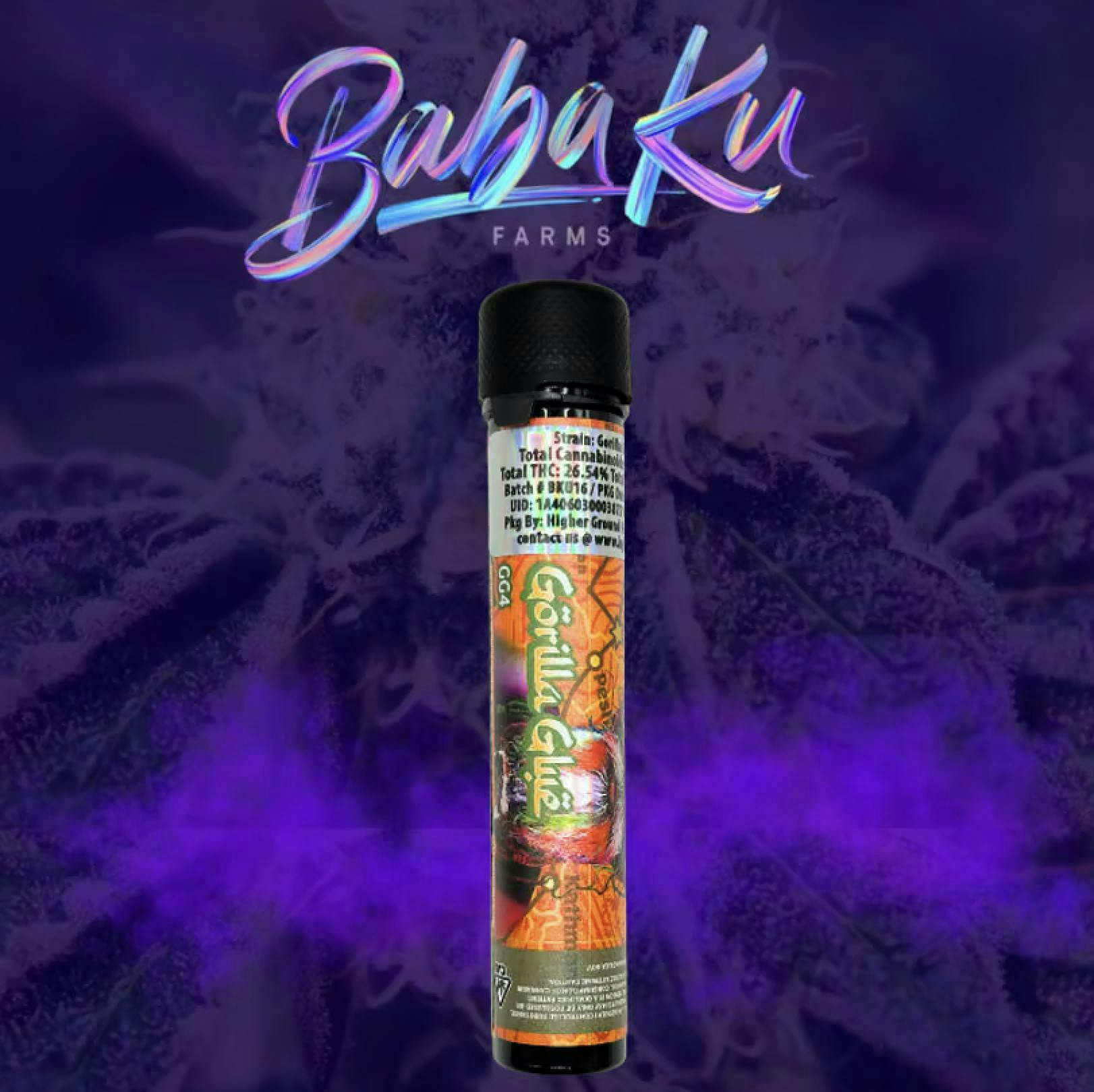 Baba Ku Farms - Baba Ku Farms | Gorilla Glue | Joint | 1.5g - 1
