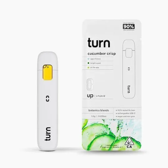 turn - Cucumber Crisp | Botanica Blends | AIO | Sativa-Hybrid - 1