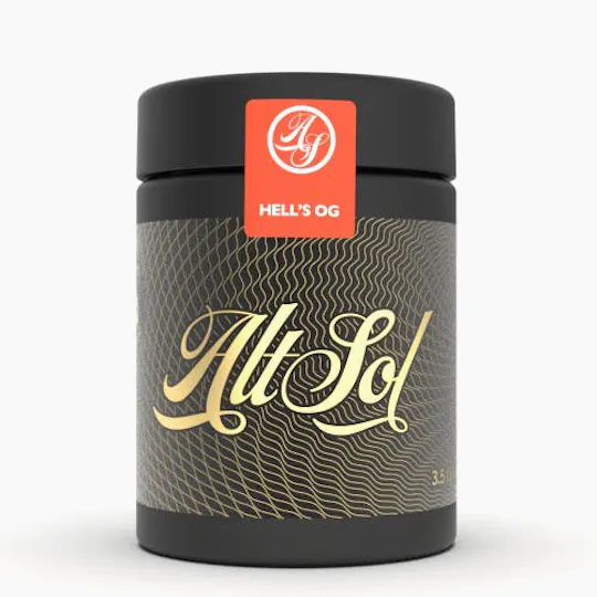 AltSol - Hell's OG | Big Buds | 3.5g - 1