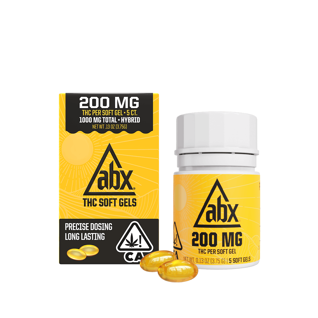 ABX / absoluteXtracts - ABX - 200mg THC Soft Gels - 5ct - 1