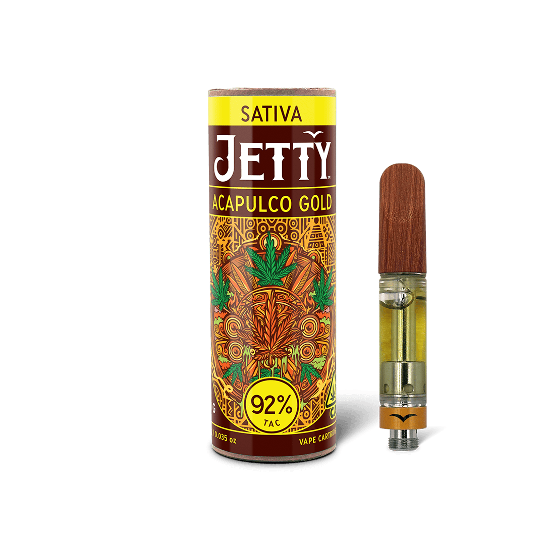 Jetty Extracts - Acapulco Gold | Distillate Cartridge | 1g - 1