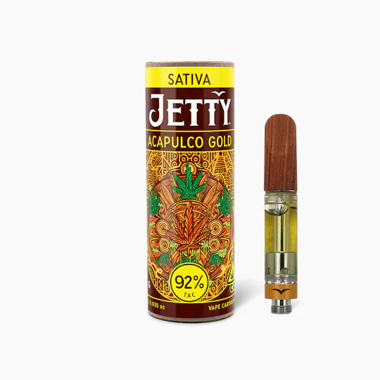 Jetty Extracts - Acapulco Gold | Distillate Cartridge | 1g - 1