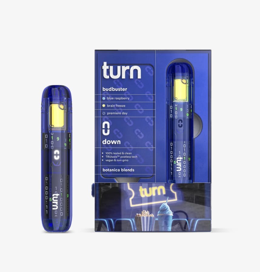 turn - Retrovision Budbuster Blue | Botanica Blends | AIO | Indica - 1