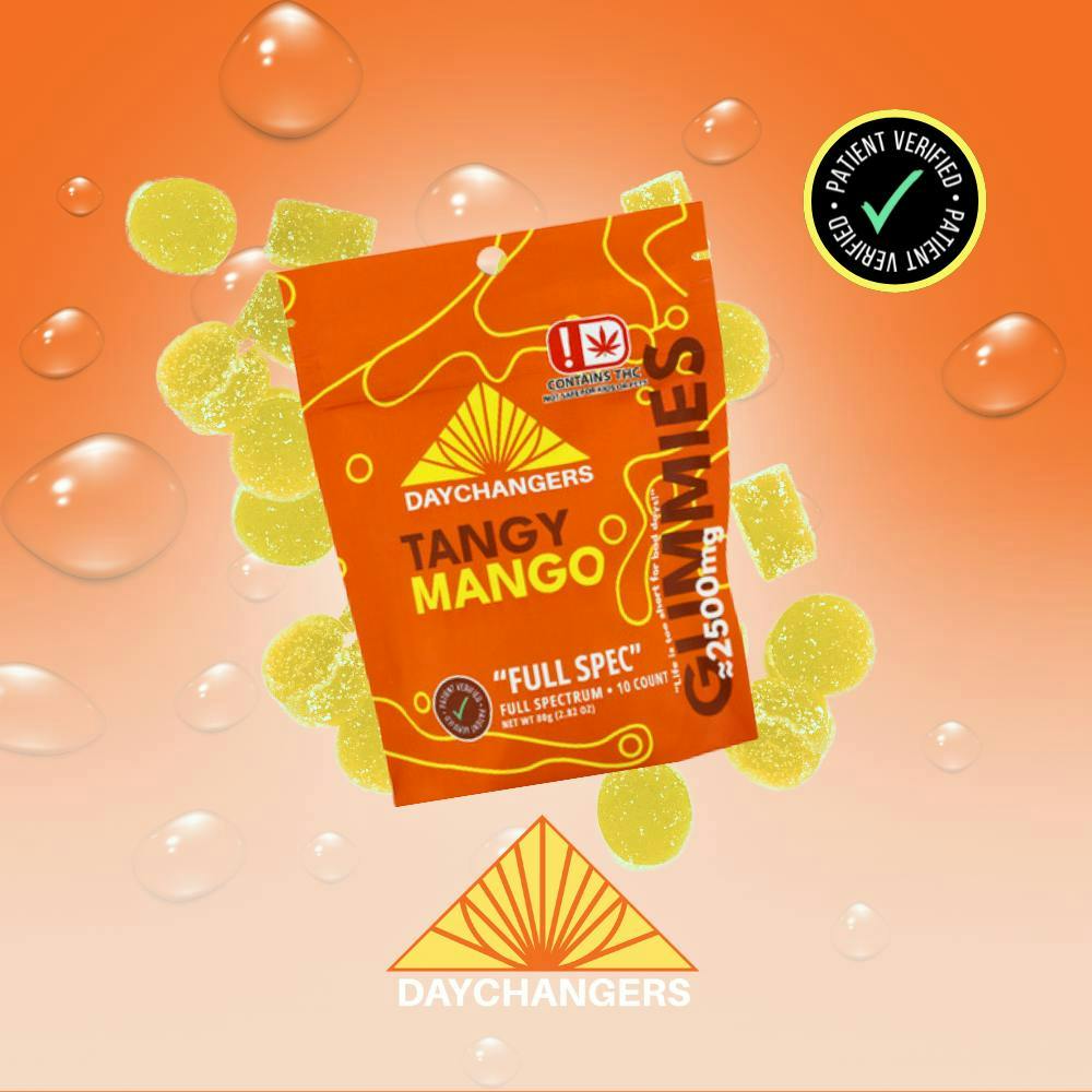 Day Changers - Day Changer | Tangy Mango Gummies (10ct.) | 2500mg - 1