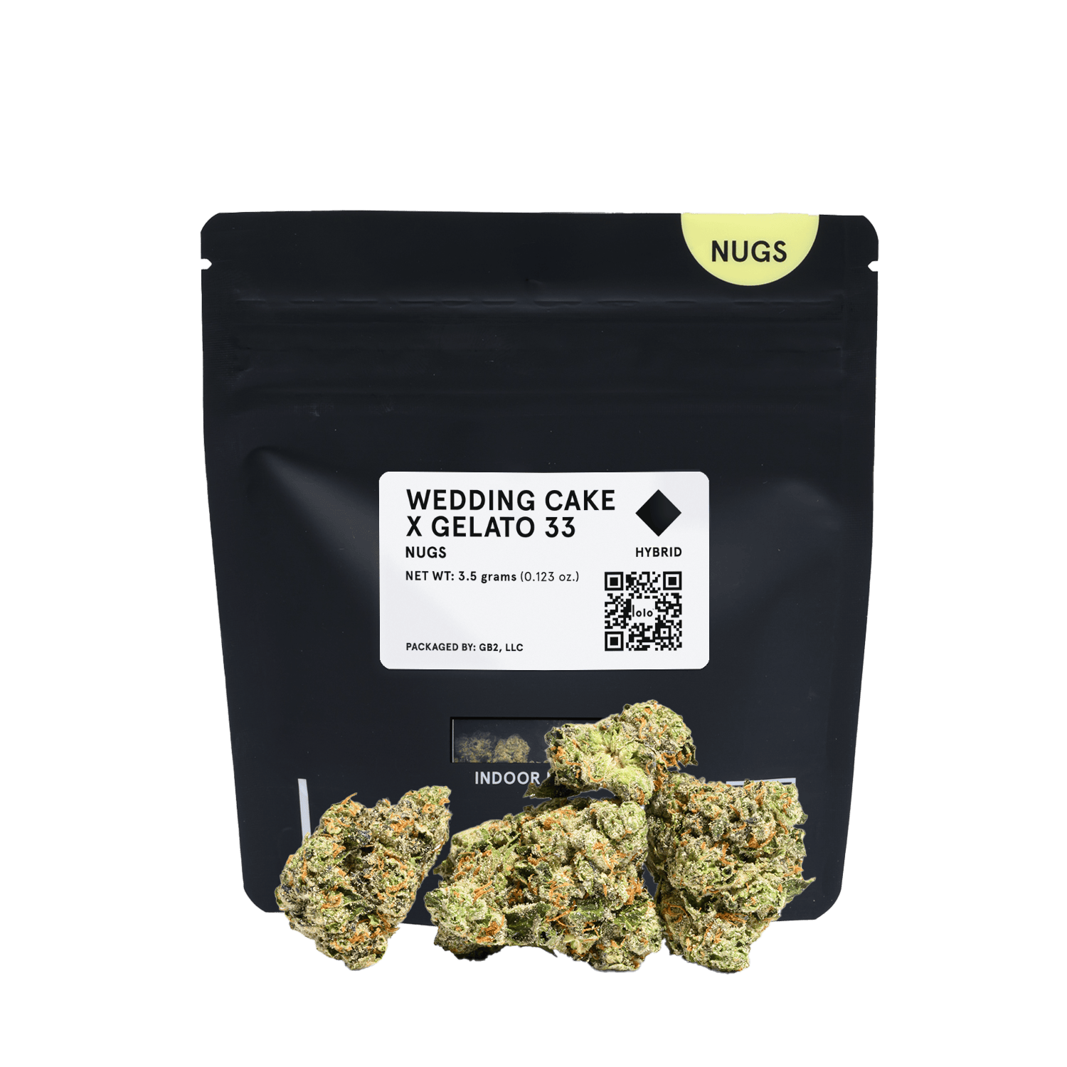 lolo - Wedding Cake + Gelato 33 | Indoor Buds | 3.5g - 1