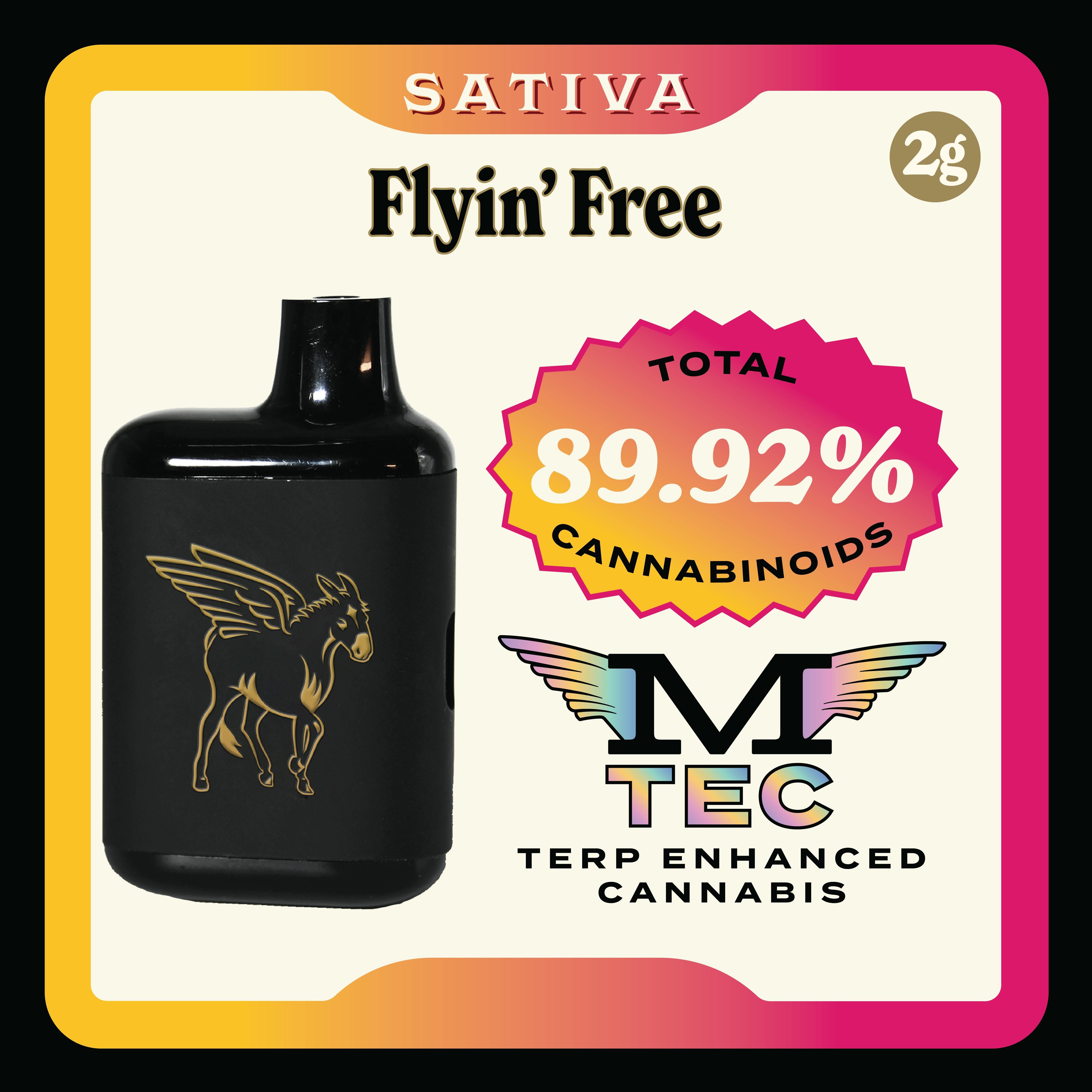 Mule Extracts - Flyin' Free | M-TEC Disposable | 2g - 1