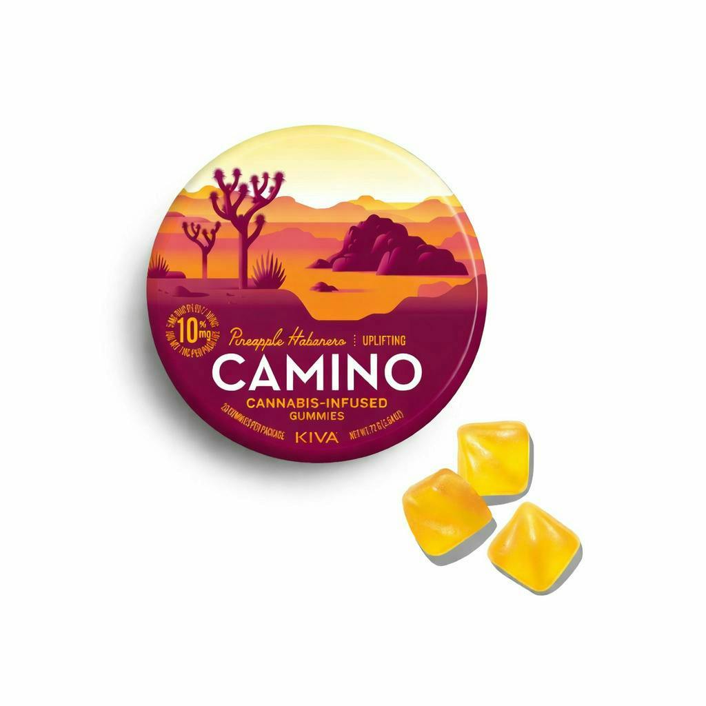 Camino - Uplifting | Pineapple Habanero Gummies | 200mg | 20ct | 10mg/ea - 1