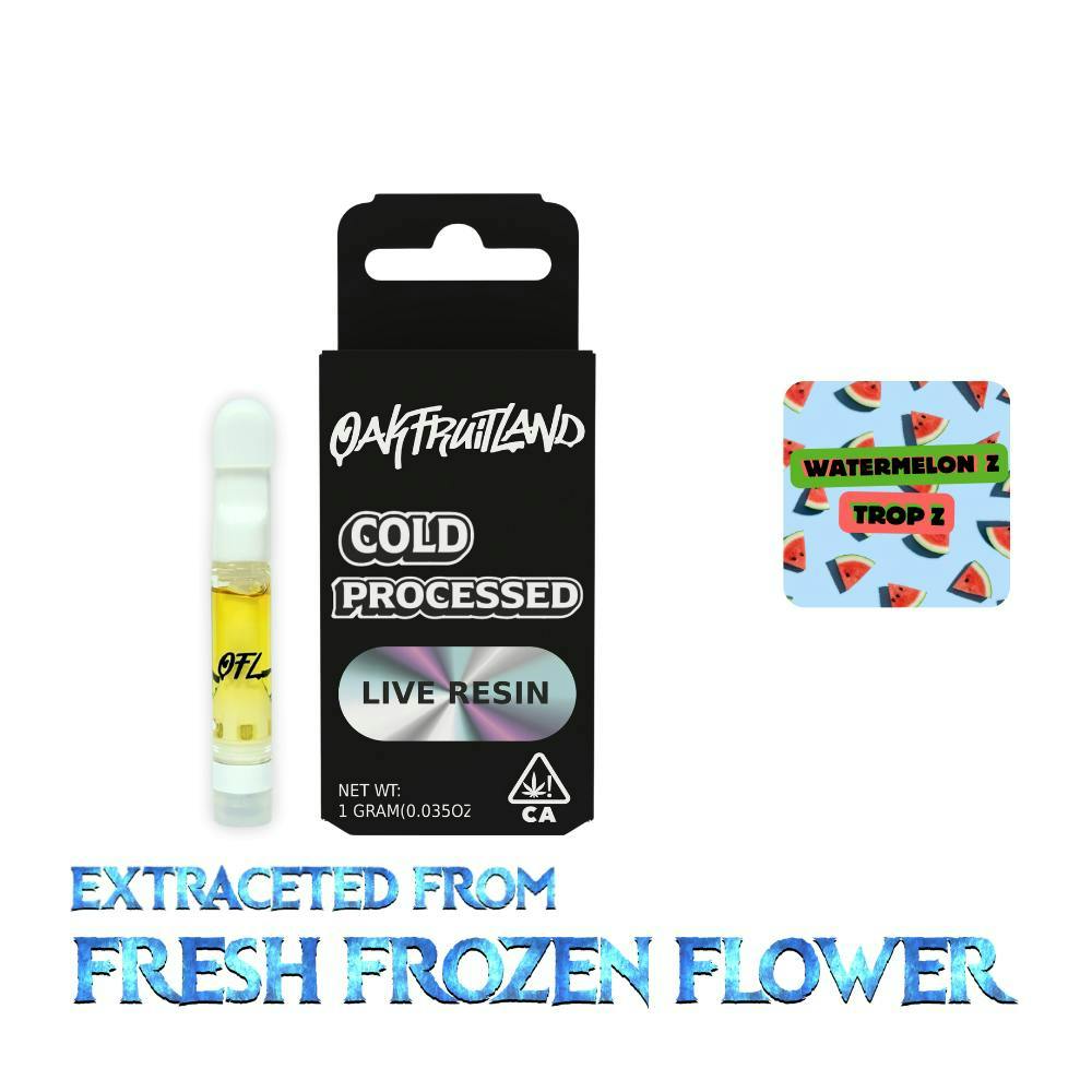 Oakfruitland (OFL) - Watermelon Z x Trop Cherry | Live Resin Cartridge | 1g - 1