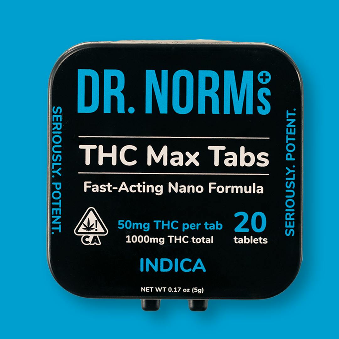 Dr. Norm's - THC Indica MAX Tablets - 1